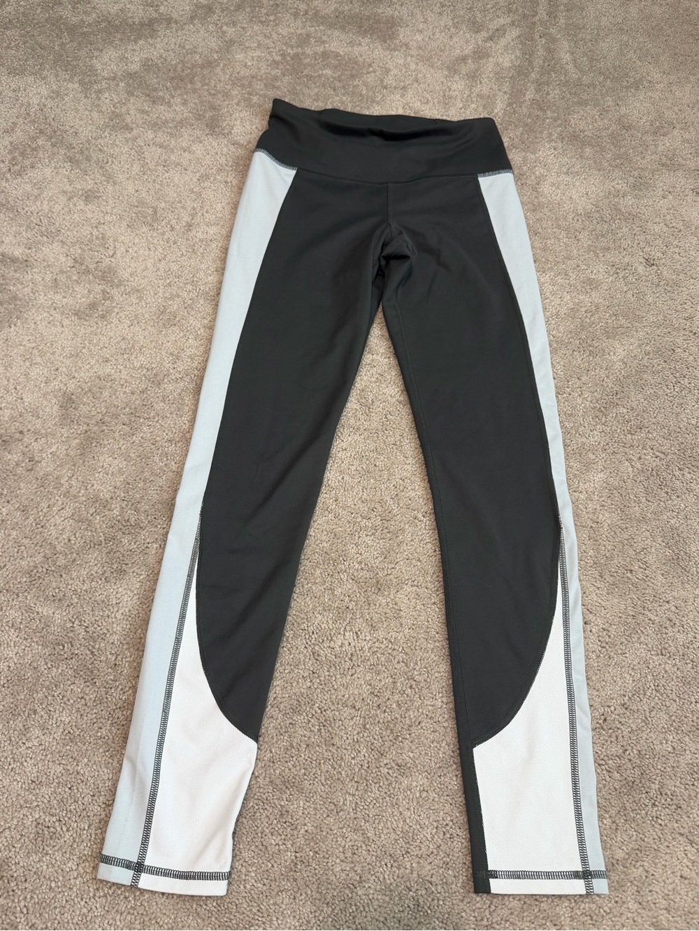 Under Armour Black and White Active Leggings